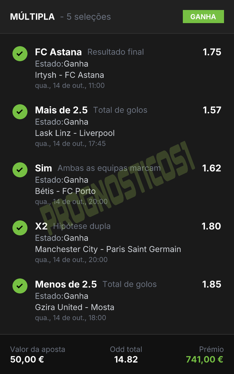 Boletim PROGNOSTICOS1 do dia anterior